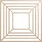 Ekena Millwork Raven Wood Fretwork Pierced Ceiling Medallion, Alder, 24"OD x 8 3/4"ID x 1/4"T CMWP24X24X0250RAAL - alternate 1